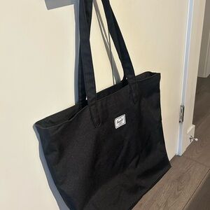 Herschel Classic Black Tote Bag